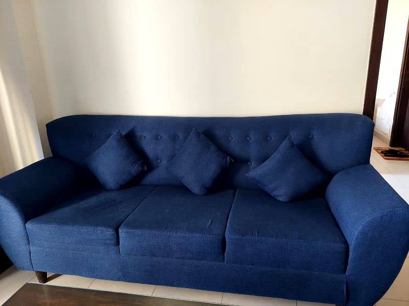 5 seater sofa with centre table 1