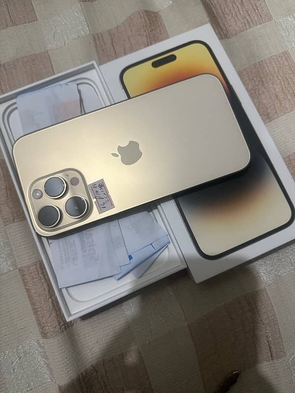 iphone 14pro max pta approved 128gb 0