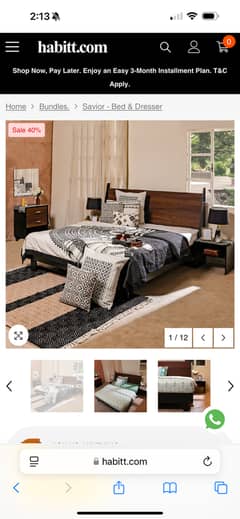 Habbitt bed room set