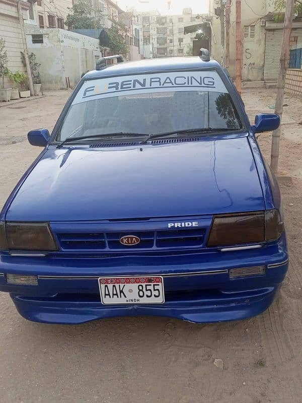 KIA Pride 1997 10/10 Conditon CNG Rims better drive thn charade mehran 17