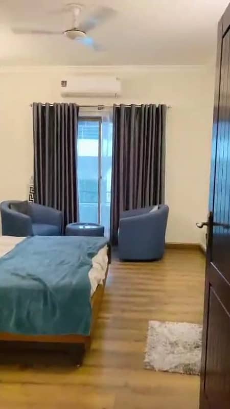 Two bed fully furnished apartment available for rent in F-11 Islamabad 1