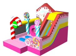 jumping castle / ride / swings / jhuly / kids / kiddi