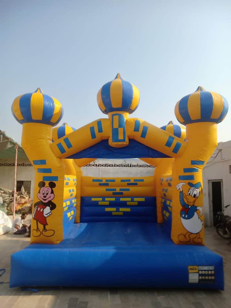 jumping castle / ride / swings / jhuly / kids / kiddi 3