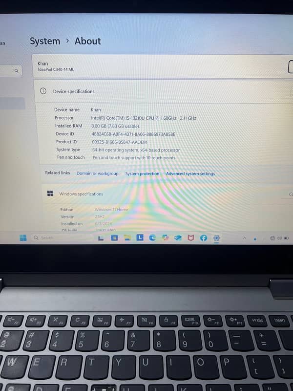 Lenovo Ideapad C340-14IML 5