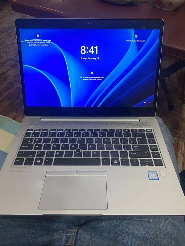 HP elite book i7 8th generation 3