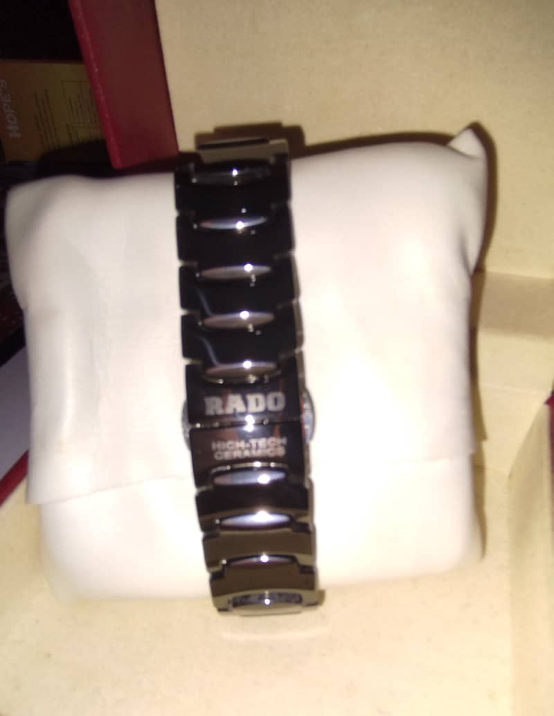 Slightly Used Black RADO Ceramic Watch 0