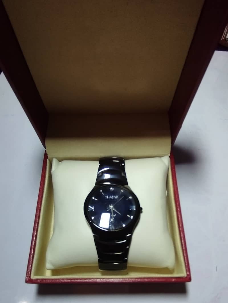 Slightly Used Black RADO Ceramic Watch 5