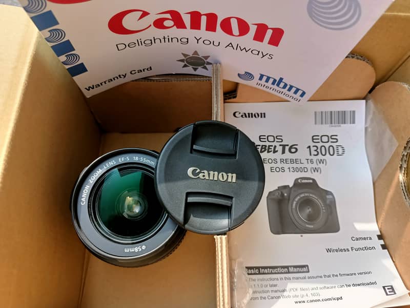 Canon 1300D WiFi With MACRO & ZOOM Lens For Sale 2