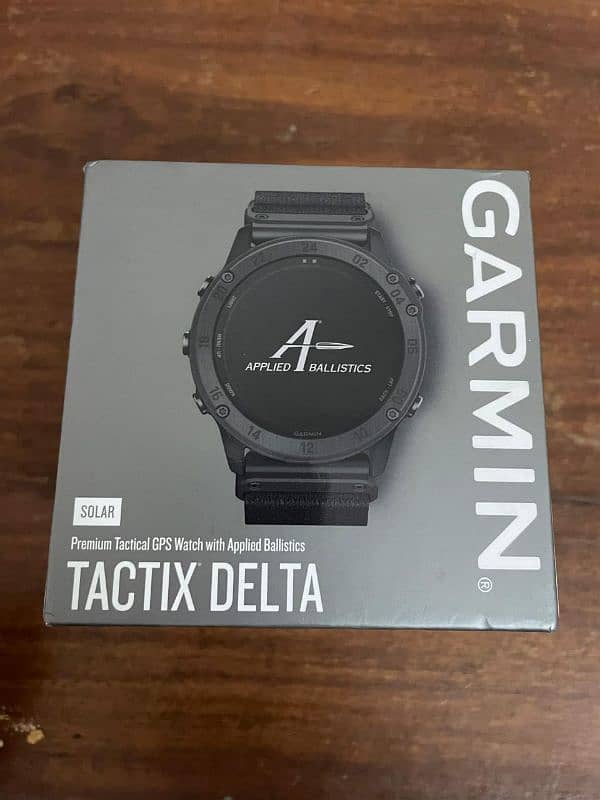 Garmin tactix delta Ballistic watch 4