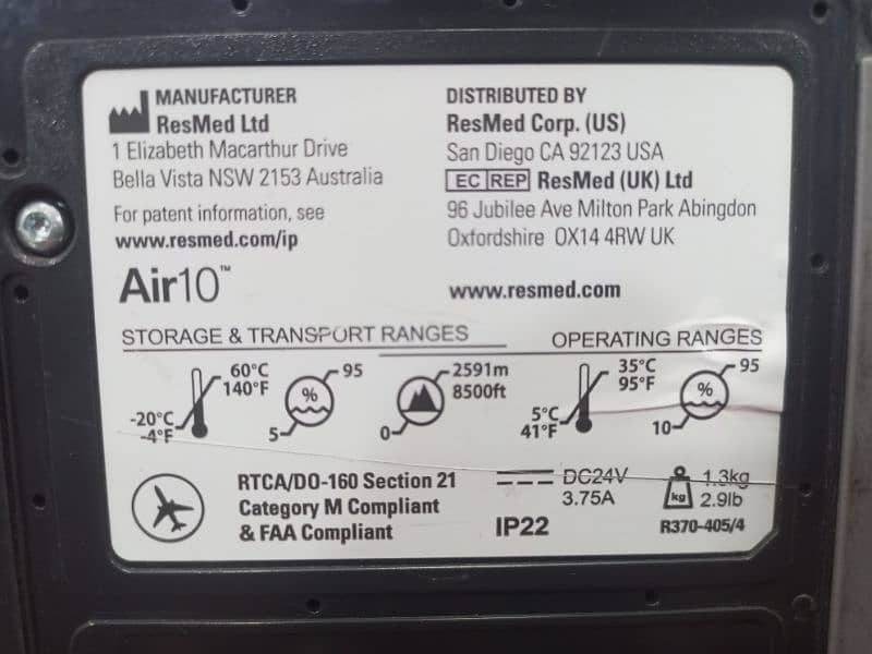 Resmed Bipap Machine 1