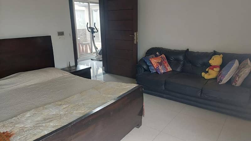 Furnished portion for rent in Dha phase 8 air avenue 2