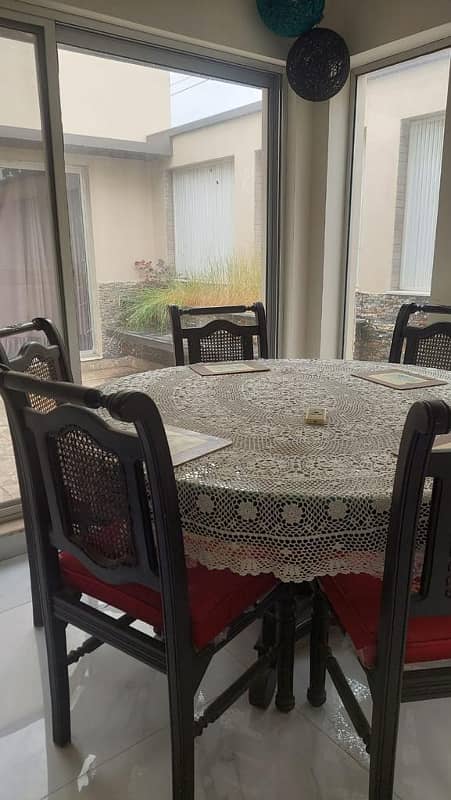 Furnished portion for rent in Dha phase 8 air avenue 3