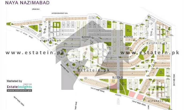 240 Sq/Yd Open Plot In Naya Nazimabad Block D Near Abu Baker Masjid 0