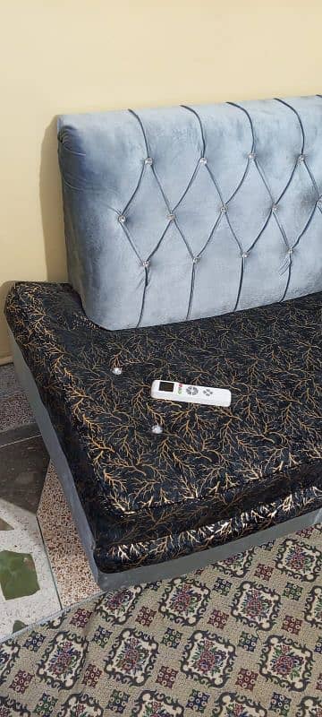 5 sitter velvet Turkish sofa set 10/10 condition 3