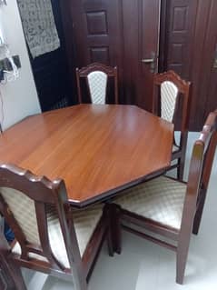 4 chair dining table