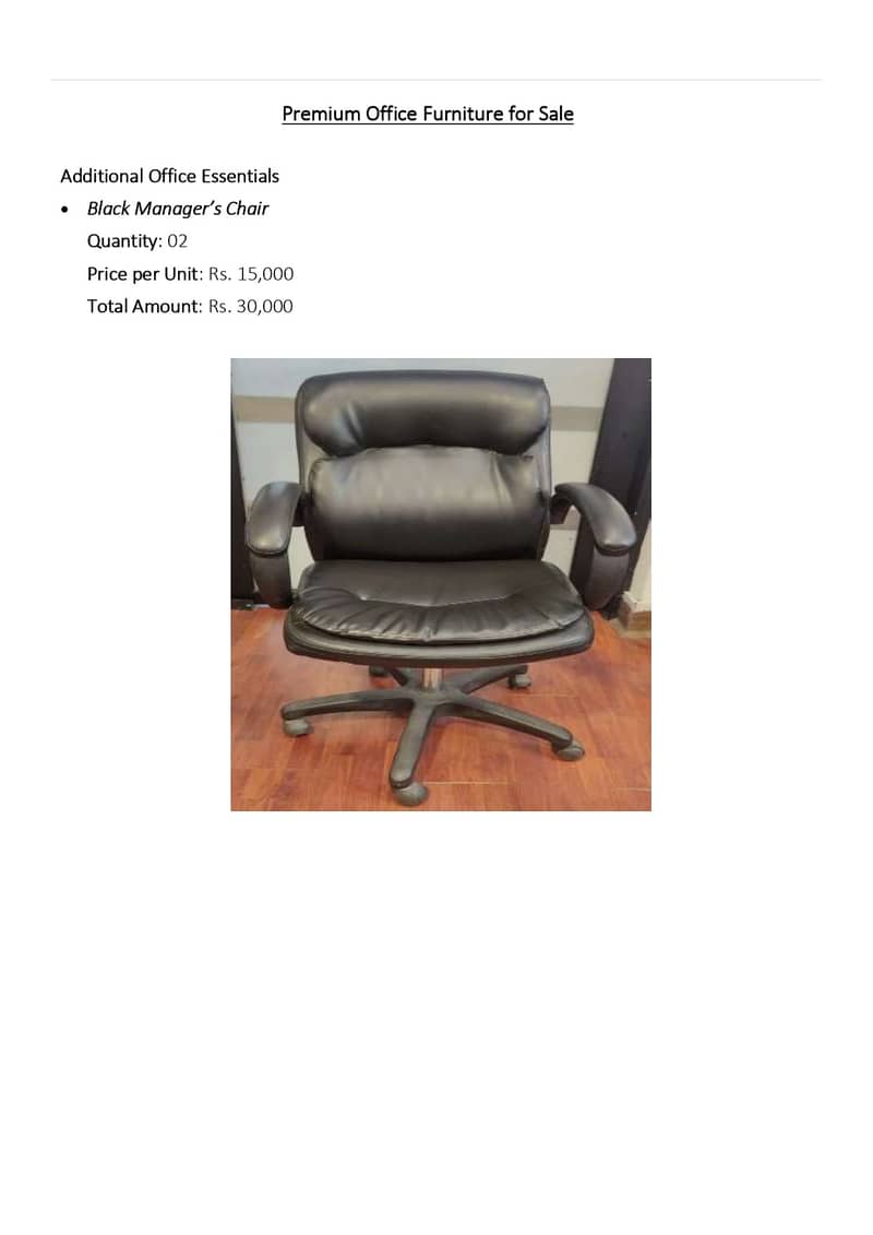 Luxury Chairs/Visitor Chairs/ Office Chairs & Side Table/Staff Chairs 5