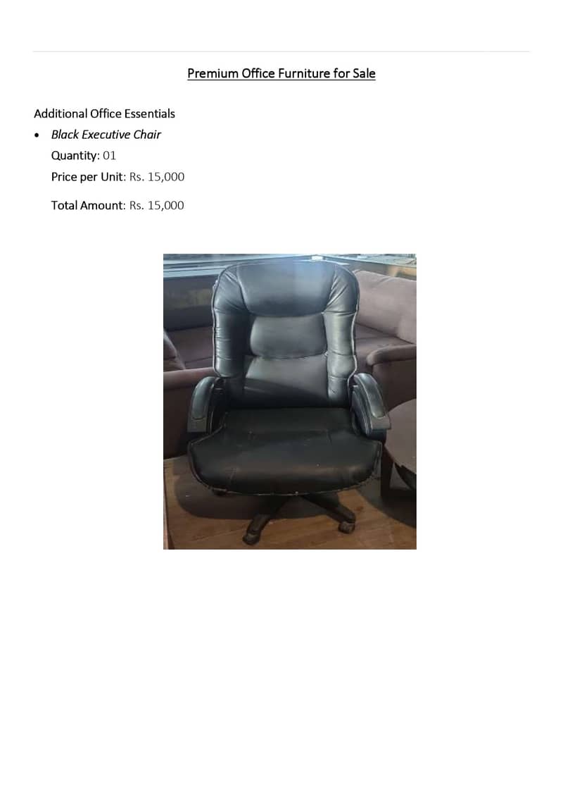 Luxury Chairs/Visitor Chairs/ Office Chairs & Side Table/Staff Chairs 10