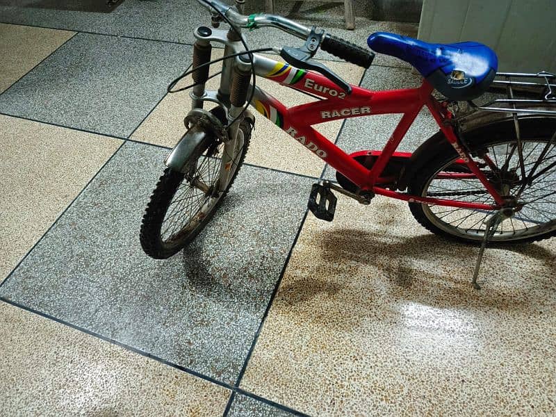 Red coloured Aluminum and Steel build Bicycle for sale 1