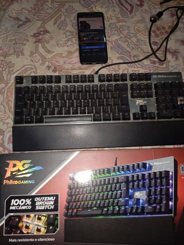 Philco gaming ARGB Mechanical keyboard 0