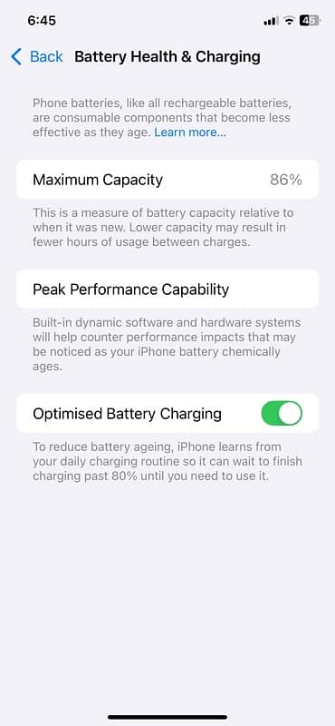 iPhone 11  waterpack 10/10 Battery Health 86% Non pta 10