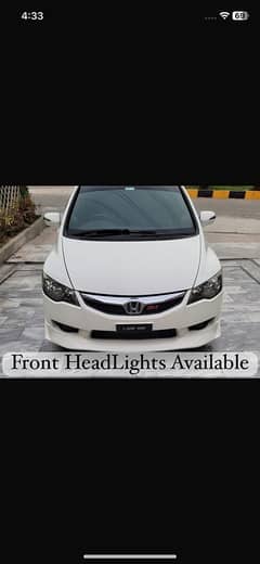 civic type R headlights