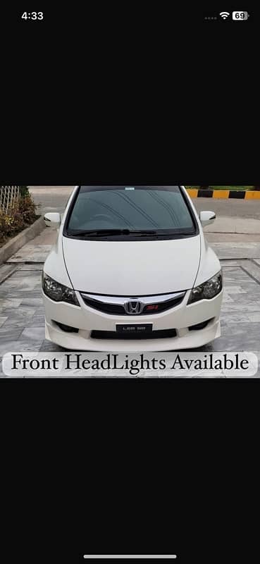 civic type R headlights 0