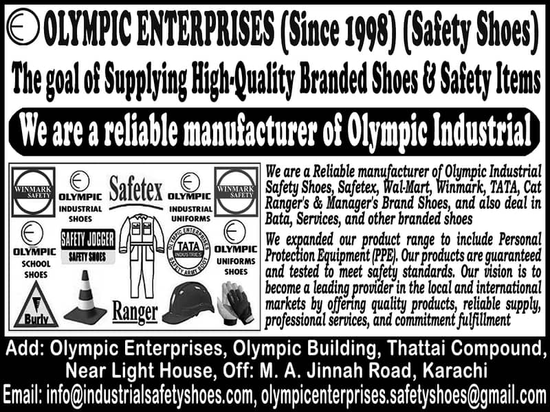 Every Kind of Shoes and Safety Items 2