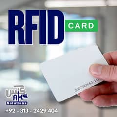 High Quality Blank RFID Cards – Compatible with All PVC Card Printers