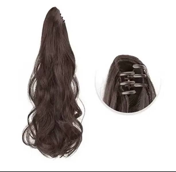 DUMMY HAIR , HAIR EXTENSIONS, KASHI LARI, HAIR CATCHER PONYTAILS 2