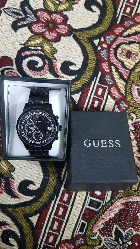 Guess Watch Original with box U1001G3 (Japan Movement Original Quartz) 2