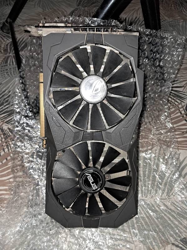 Asus graphic card Rx580 8gb dual fan card condition 10/10 2