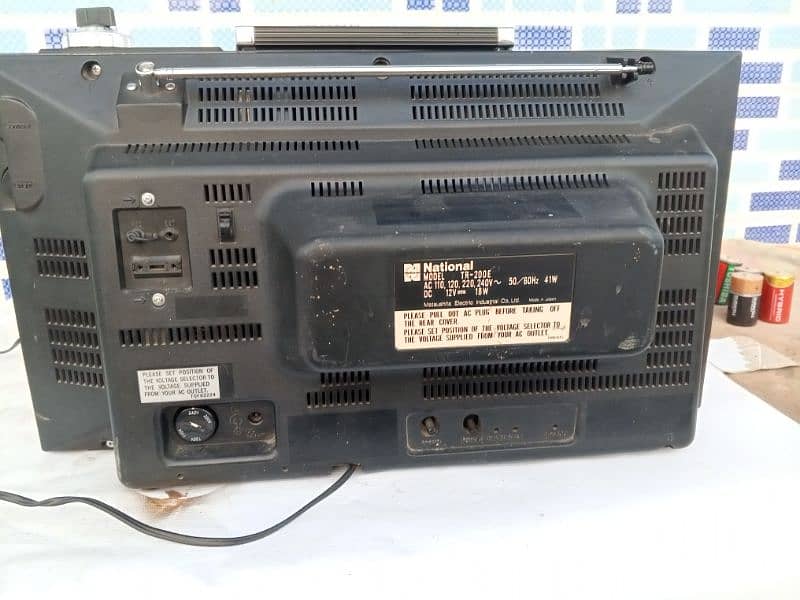 Radio tape recorder TV 3 in 1 13