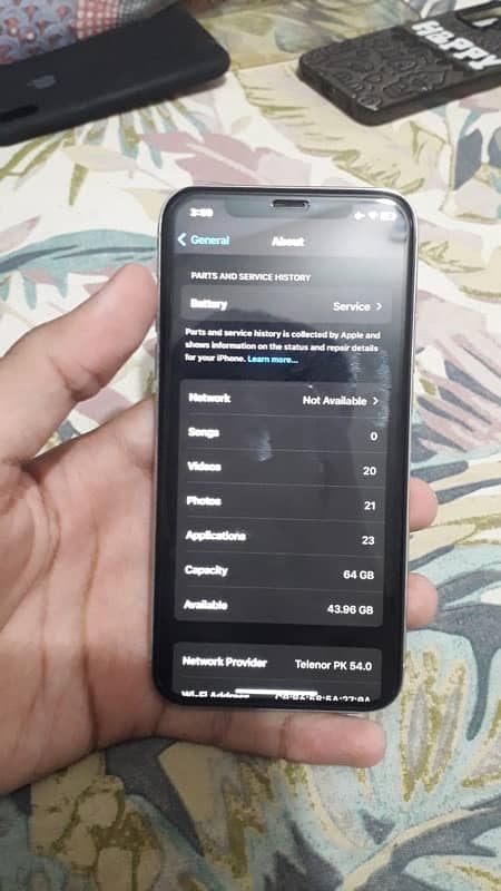 iphone x with box 64 gb non pta 2