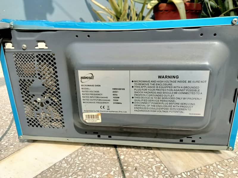 HOMAGE 1100W Microwave Oven For Sale 6