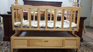 wooden Beby cot