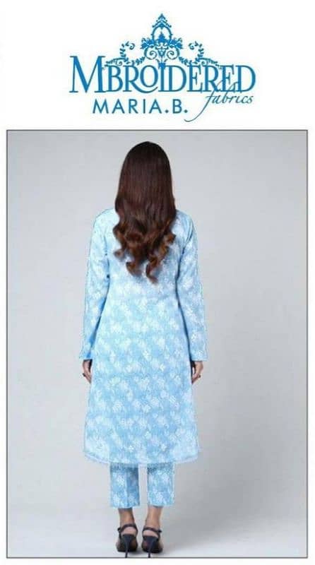 3 pcs Unstitched   women digital print suit 1