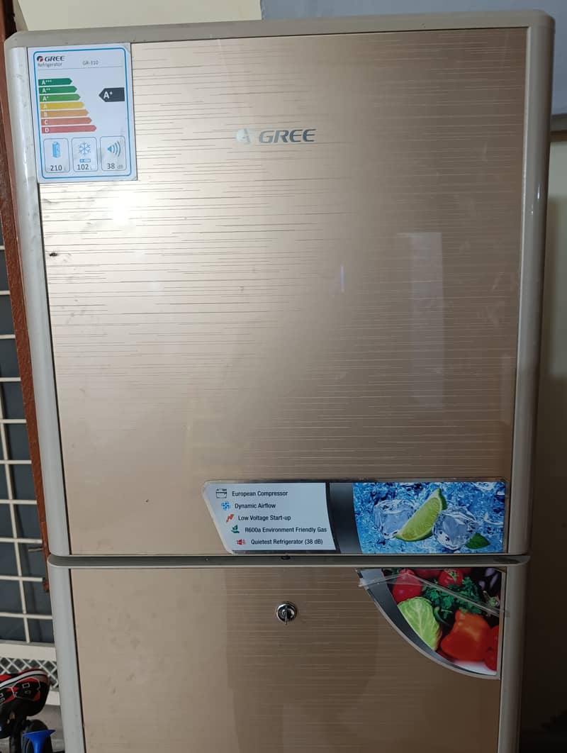 Gree refrigerator perfect condition slightly used. 2