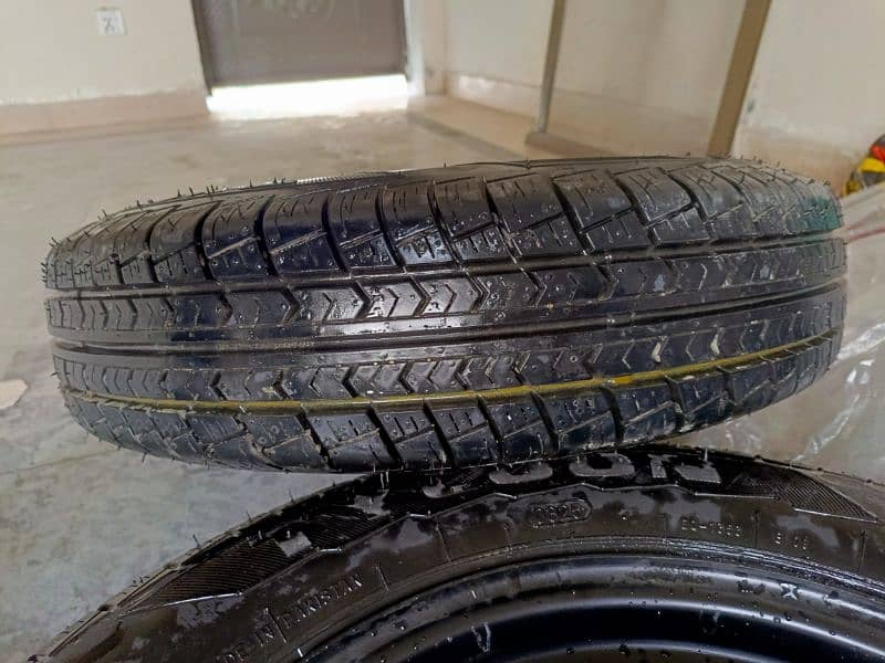 brand new tyres and rims 145/80/R13 3