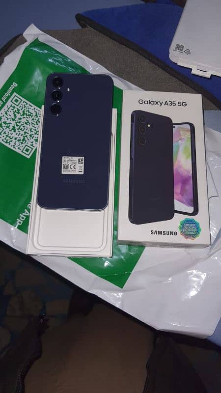 Samsung A35 Brand new 8/256 0