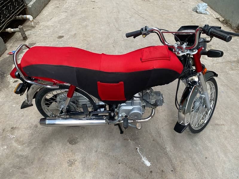 honda cd 70 2022 karachi number 12