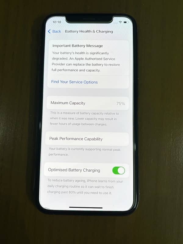 PTA Approved Iphone XS 256gb 3