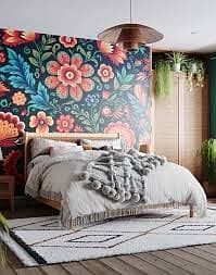 Pvc Wallpaper- 3D wallpaper-Customise wallpaper - Wall flex-Wall paper 14