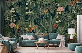 Pvc Wallpaper- 3D wallpaper-Customise wallpaper - Wall flex-Wall paper 18