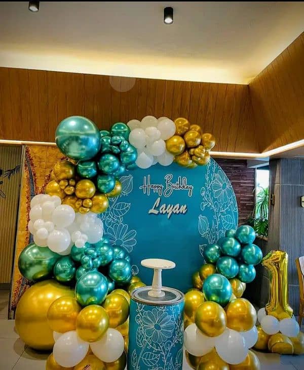 Birthday Anniversary Iftar aqiqa balloon decorations Event Planner 3