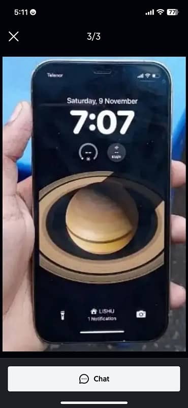 i phone 12 pro pta approved 512 gb all ok display masseg 2