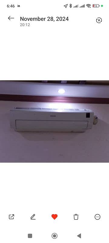 Samsung Ac 1.5 ton 1