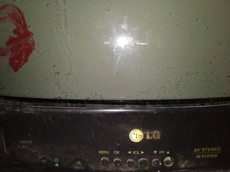 Defective old LG TV Sound Max model  24 inch 13