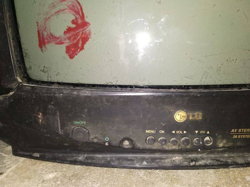 Defective old LG TV Sound Max model  24 inch 15