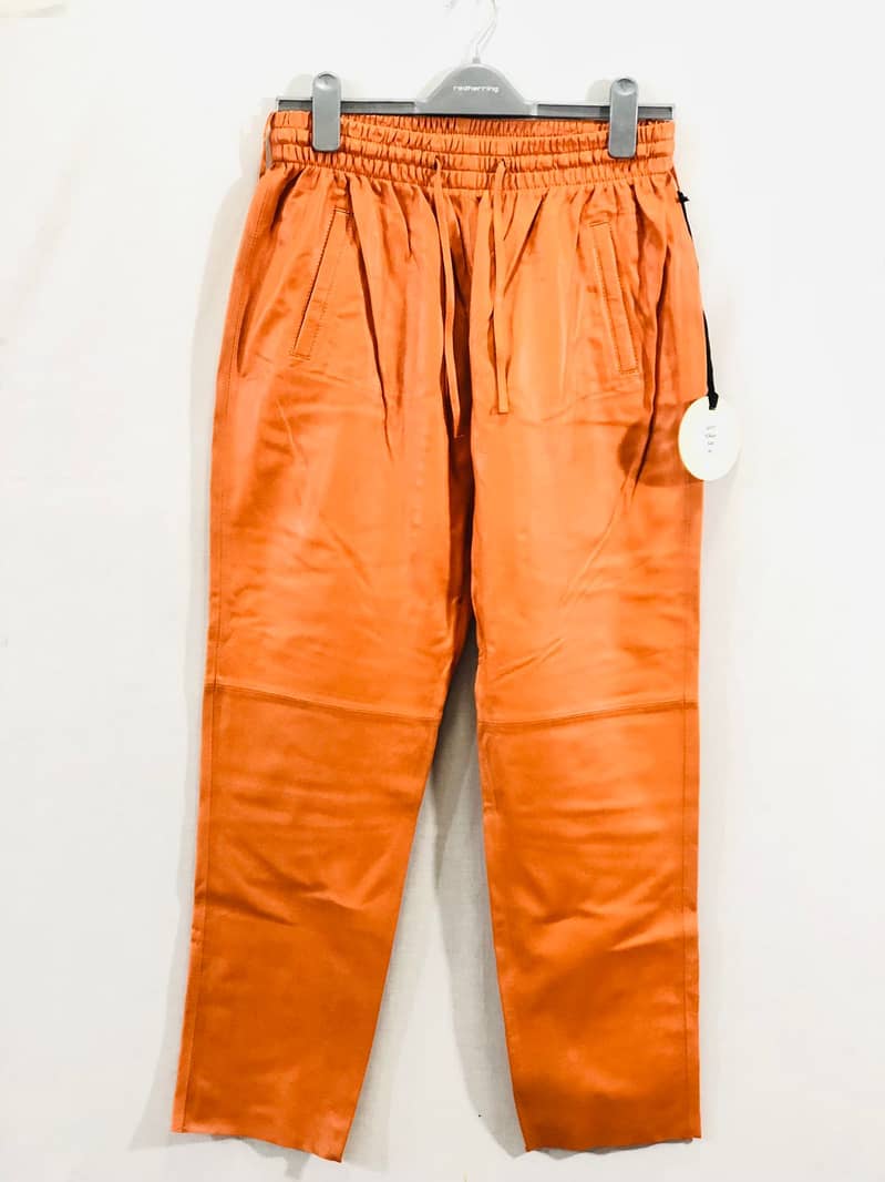 GIFT GENUINE LEATHER JOGPANTS 5