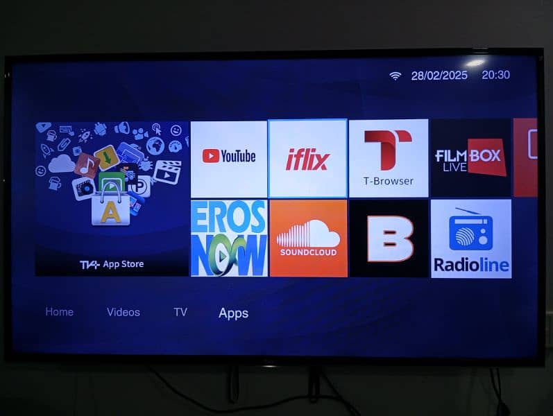 55" TCL Smart TV for sale. Used for Home entertainment only. 3